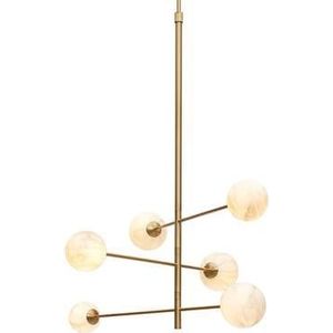 It's about RoMi Carrara Hanglamp - 3-arm - Goud