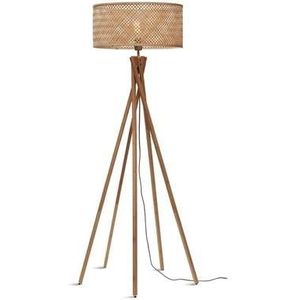 GOOD&MOJO Vloerlamp Java - Bamboe - Ø50x146cm