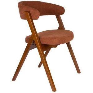 Zuiver Pom Eetkamerstoelen Terra - Set van 2 - Rood