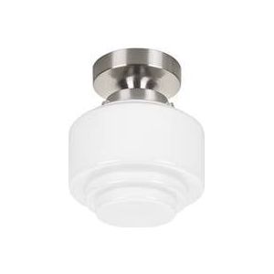 Highlight Plafondlamp Cambridge Wit Opaal Glans 15cm