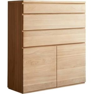Tikamoon - Hoge commode in massief teakhout Nino