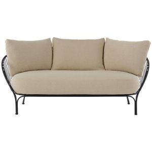 Kartell Hiray Tuinbank- `Beige / Zwart
