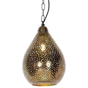 QAZQA maruf,sinbad,zayn - Oosterse Hanglamp - 1 lichts - Ø 24 cm - Koper - Woonkamer | Slaapkamer