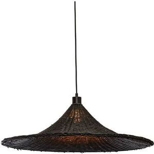 GOOD&MOJO Hanglamp Borabora - Rotan Zwart - Ø70cm