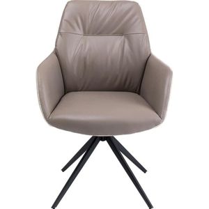 Kare Design Amira draaistoel - grijs