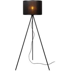 Lucide TAGALOG Vloerlamp 1xE27 - Zwart
