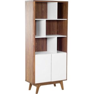 Beliani - COLUMBUS - Boekenkast - Wit - MDF
