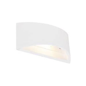 QAZQA Moderne wandlamp wit 20 cm - Tum