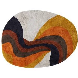 HKliving Retro Swirl Badmat - 90 x 120 cm