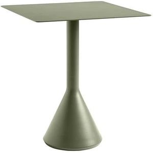 HAY Palissade Cone Tafel 65 x 65 cm - Olijfgroen