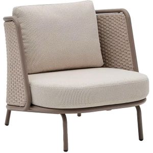 Kave Home Sedalis Lounge Stoel - Taupe