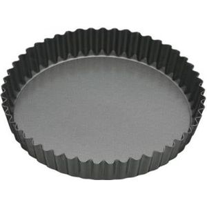 MasterClass - Ronde geribbelde (quiche) bakvorm met losse bodem, 25 cm