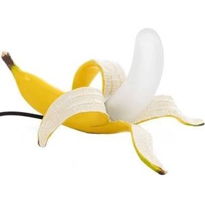 Seletti Banana Dewey Yellow tafellamp LED