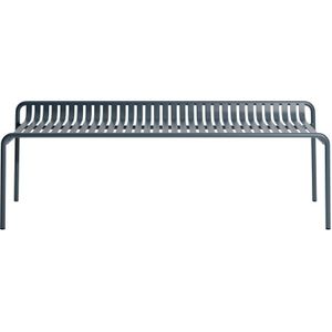 Petite Friture Week-end tuinbank zonder rugleuning Grey Blue