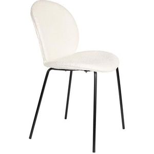 Zuiver Bonnet Eetkamerstoelen Off-White - Set van 2 - Wit