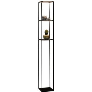 Vloerlamp Contura Zwart 140cm incl. Dimmer