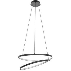 EGLO Ruotale Hanglamp - LED - Ø 55 cm - Zwart/Wit
