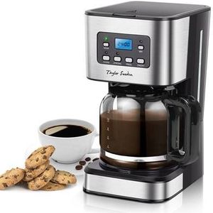 Taylor Swoden Koffiezetapparaat - Filterkoffie - 12 Koppen - Zwart/RVS - Darcy 30QUK