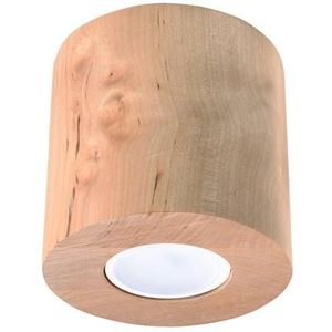 Sollux Plafondlamp Orbis hout