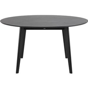 "by fonQ basic Crow Eettafel - Ø 140 cm - Zwart "