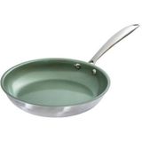 Just-Vegan-Koekenpan-CeraVegan-ECO-24-cm-roestvrij-staal-groen