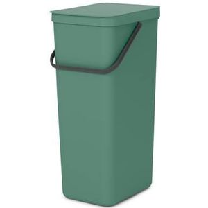 Brabantia Sort & Go Afvalemmer 40 Liter - Fir Green