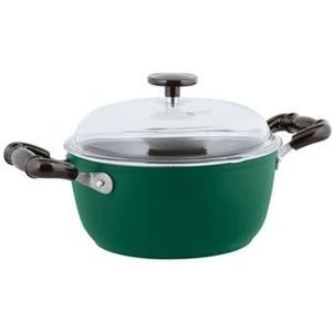 Sambonet Vintage Kookpan - Incl. Deksel - Aluminium - Ø20cm - Groen