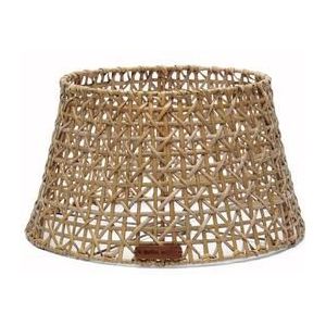 Riviera Maison Rotan Lampenkap rond schuin - RR Weave - Bruin