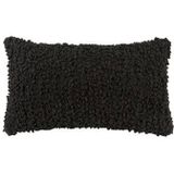 present time - Cushion Purity cotton black