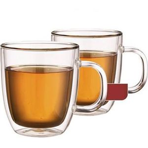 Maxxo - Theeglazen Dubbelwandig, set van 4 - Maxxo