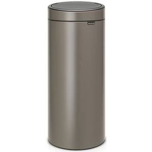 Brabantia Touch Bin Prullenbak - 30 liter - Platinum