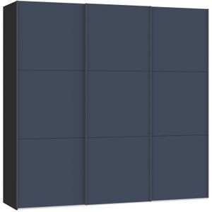 Jutzler Donkerblauw 228 cm Schuifdeur Halkast
