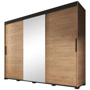 Kledingkast Brazil - Eiken - 250 cm