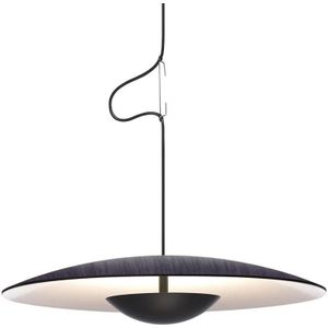 Marset Ginger hanglamp Ø60 LED DALI wengé|wit