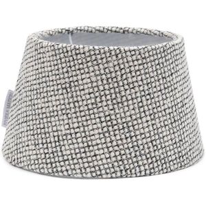 Riviera Maison Lampenkap Zwart|Wit - Lanier - Zijde|IJzer (ØxH) 20x12