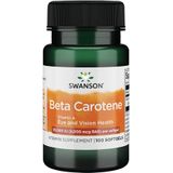 Swanson Healh Beta-Carotene - Vitamin A - 100 Capsules - Swanson