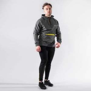 Body & Fit - Hero Tech Hoodie - Sporttrui - Grijs - Met Capuchon en Rits