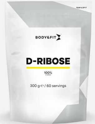 Body & Fit Ribose Powder - D-Ribose Poeder - 60 Shakes - Sportsupplement - Gains - 300 gram