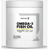 Body & Fit Omega 3 Fish Oil 500 mg - Visolie Supplement - 180 capsules (3 maanden)