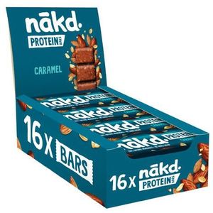 Nakd Protein Bar | Nakd | Caramel Protein | 720 gram (16 repen)