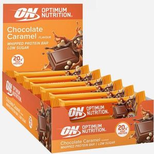 Chocolate Caramel Whipped Protein Bar | Optimum Nutrition | Chocolate Caramel | 600 gram (10 repen)