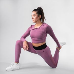 Body & Fit - Perfection Stretch - Sportshirt - Mauve - Lange Mouwen