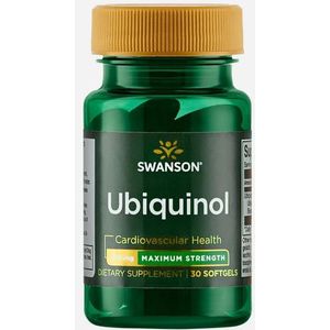 Ultra 100% Pure&Natural Ubiquinol 200mg | Swanson  | 30 softgels