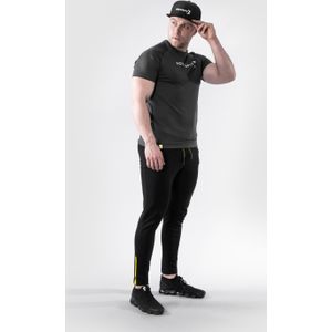 Body & Fit - Hero Motion - Sportshirt - Grijs - Fitness Top Mannen