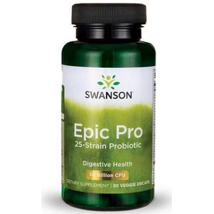 Epic Pro 25-Strain Probiotic | Swanson  | 30 veggie caps