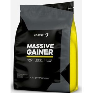 Massive Gainer | Body & Fit | Vanille | 4,25 kg (17 shakes)