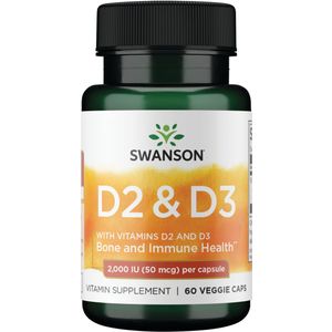 Swanson health Vitamin D Complex with Vitamins D-2 & D-3