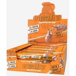 Grenade Protein Bars | Grenade | Jaffa Quake | 720 gram (12 repen)