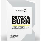 Body & Fit Detox & Burn - Fatburner - Afslankpillen - Groene Thee Supplement met Cafeïne - 60 capsules