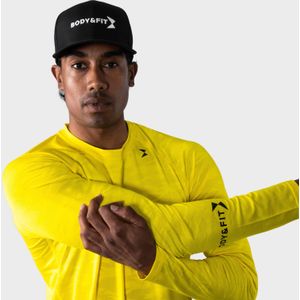 Body & Fit - Perfection Stretch - Sportshirt - Geel
